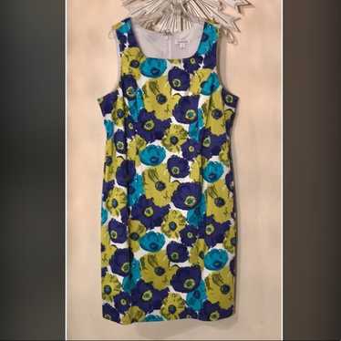 NWOT Joan Rivers Sleeveless Floral Midi Dress 16