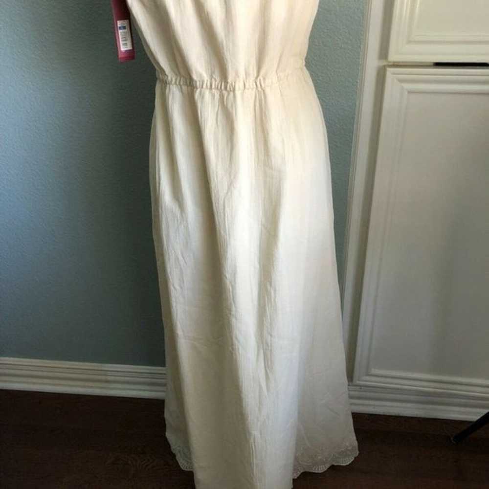 Merona beige strapless elastics Maxi dre - image 3