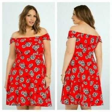 Torrid Floral Dress Size 0