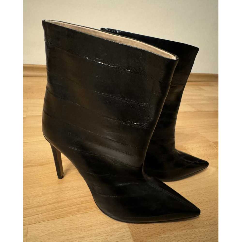 Manila Grace Patent leather ankle boots - image 8