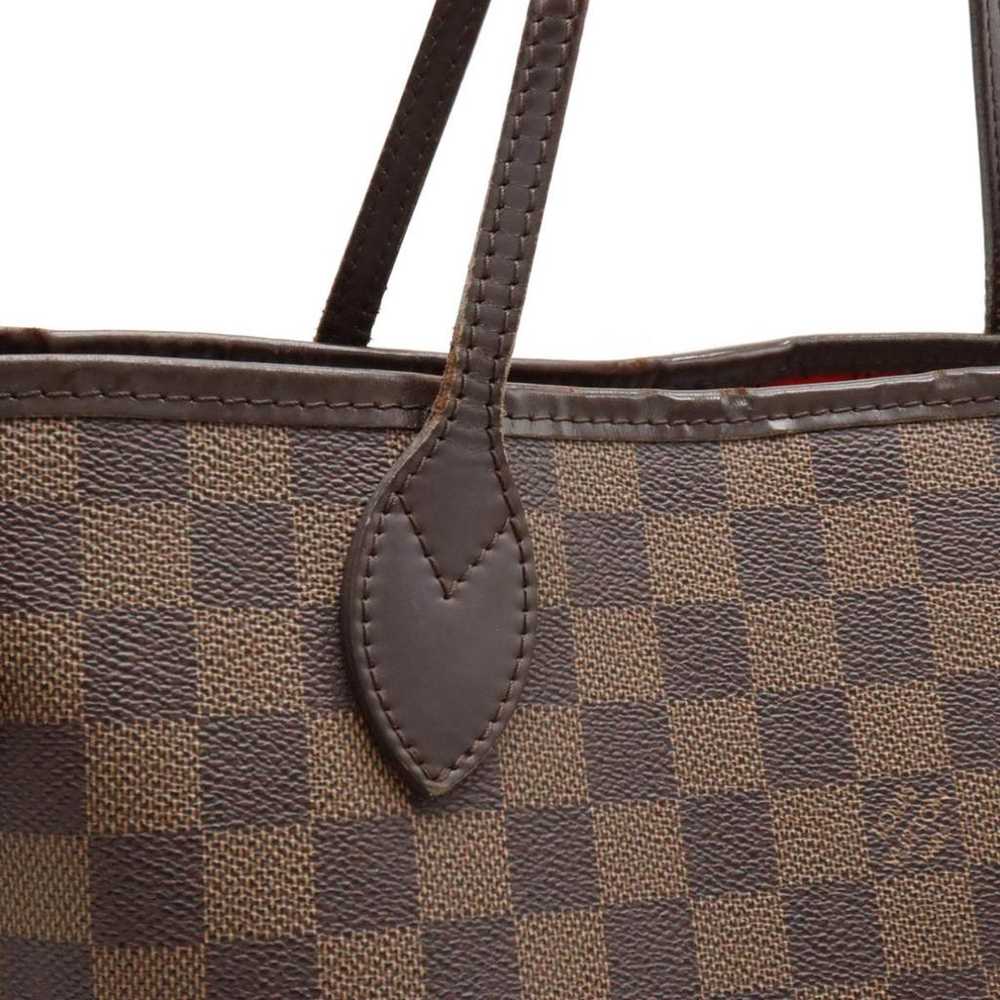 Louis Vuitton Neverfull leather handbag - image 7