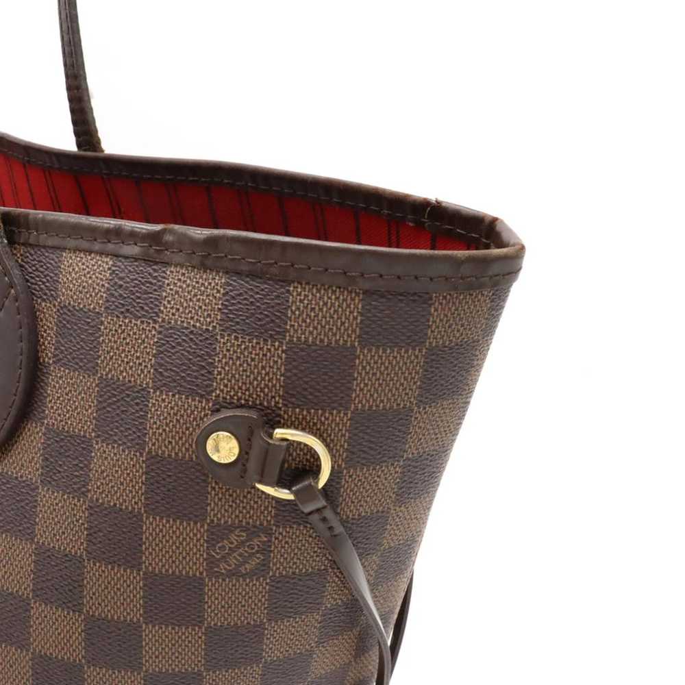 Louis Vuitton Neverfull leather handbag - image 8