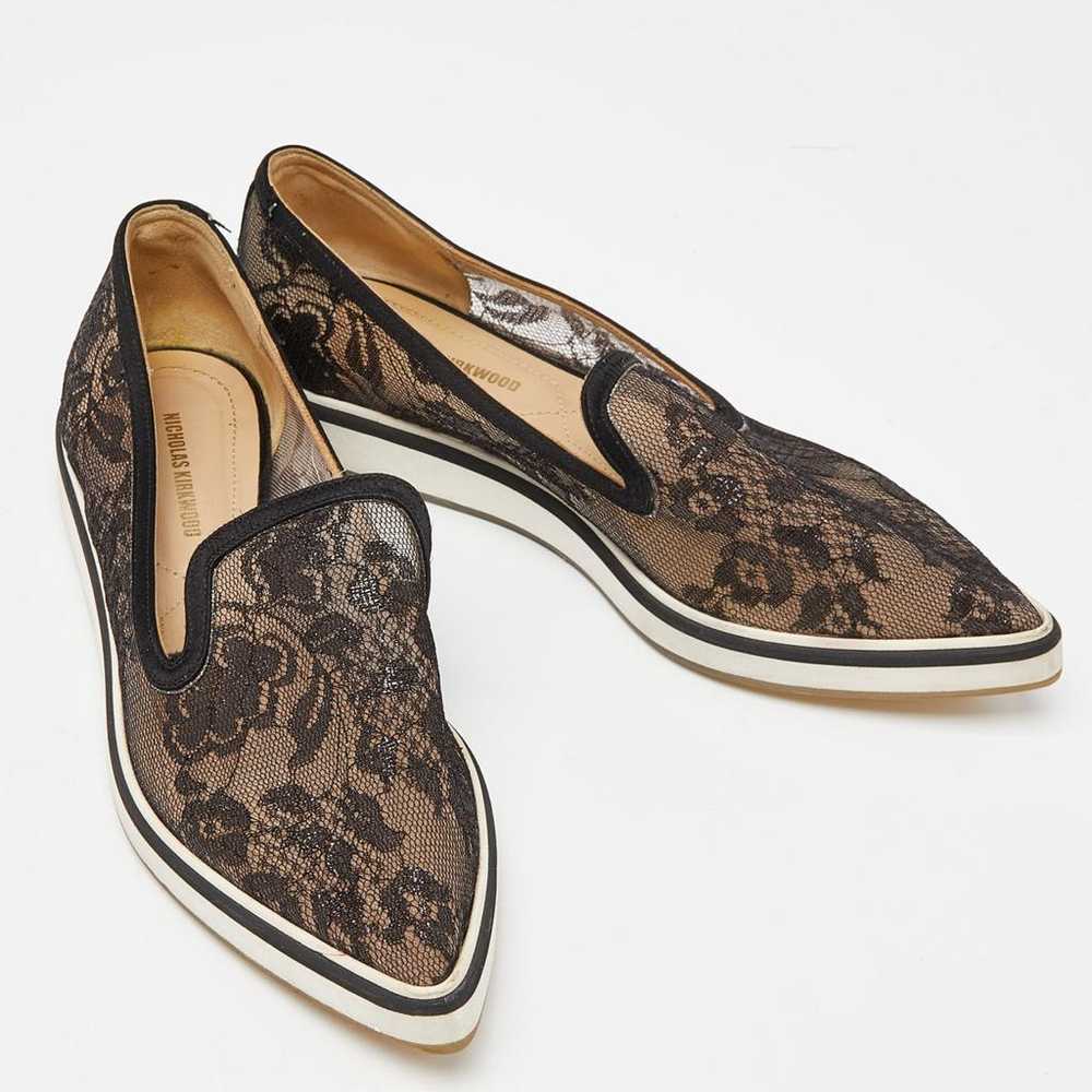 Nicholas Kirkwood Lace flats - image 3