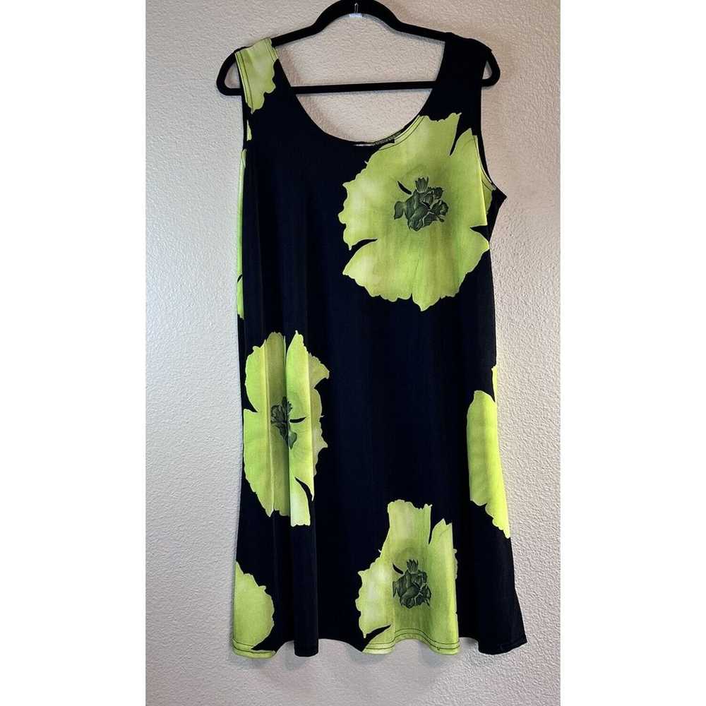 JOSTAR Size XL Classic Stretch Sleeveless Dress S… - image 2