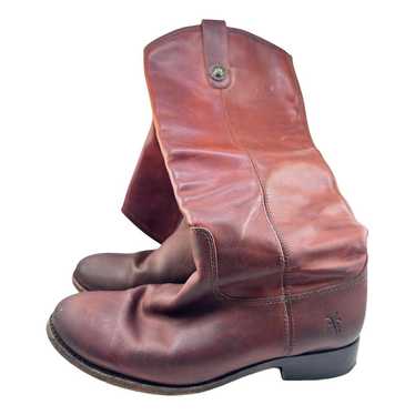 Frye Leather western boots