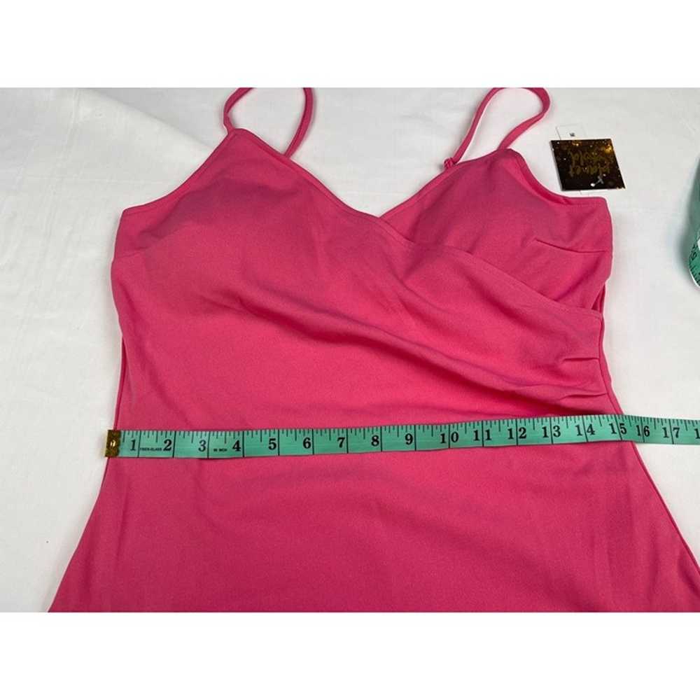 Planet Gold Women's Pink Asymmetrical Dress Sz XL… - image 7