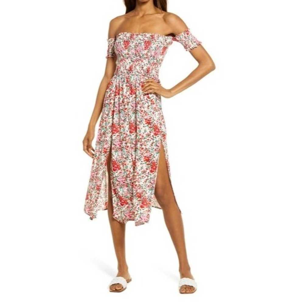 Lulus | XL View From The Meadow Cream Floral Prin… - image 2