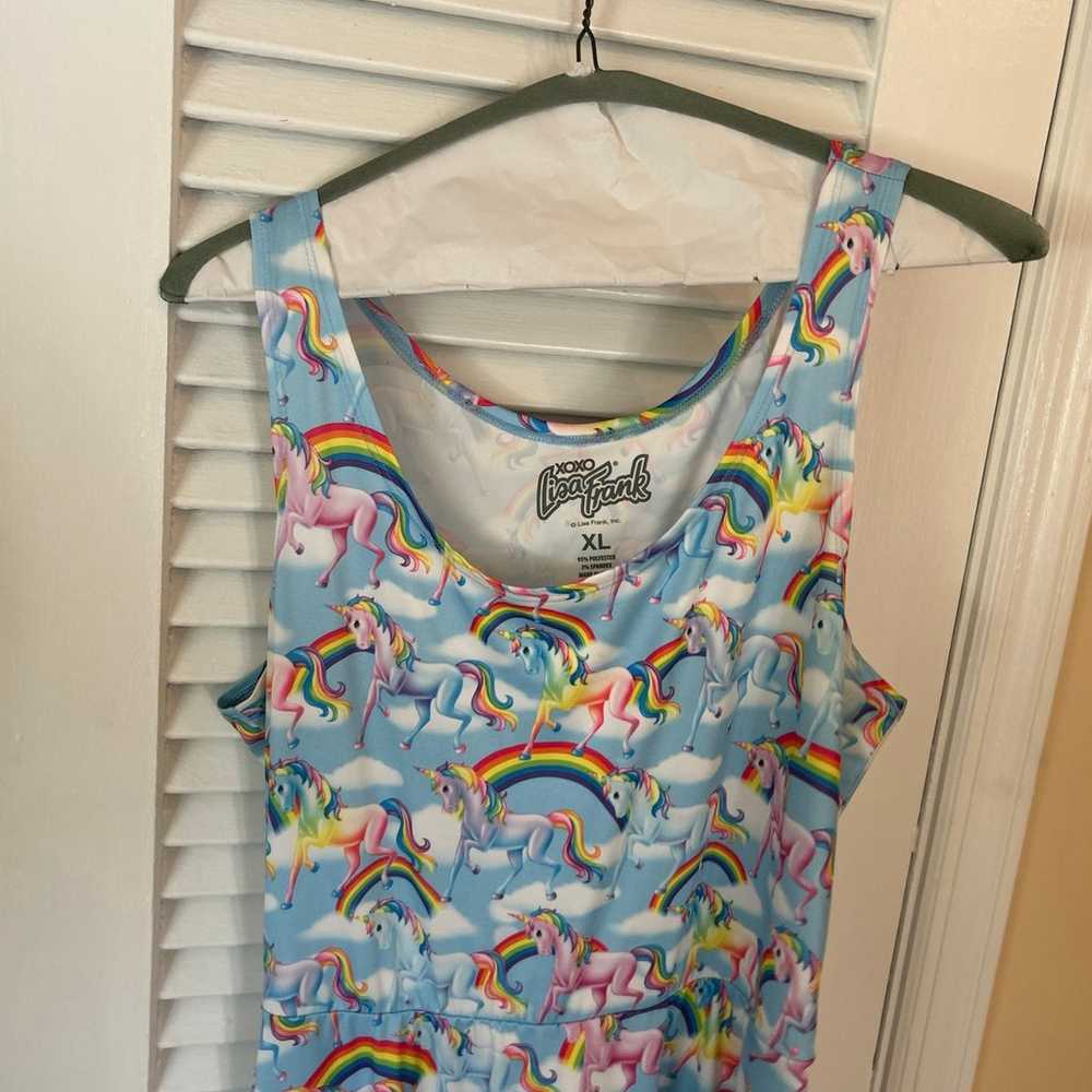 Lisa frank rainbow unicorn dress hot topic - image 2