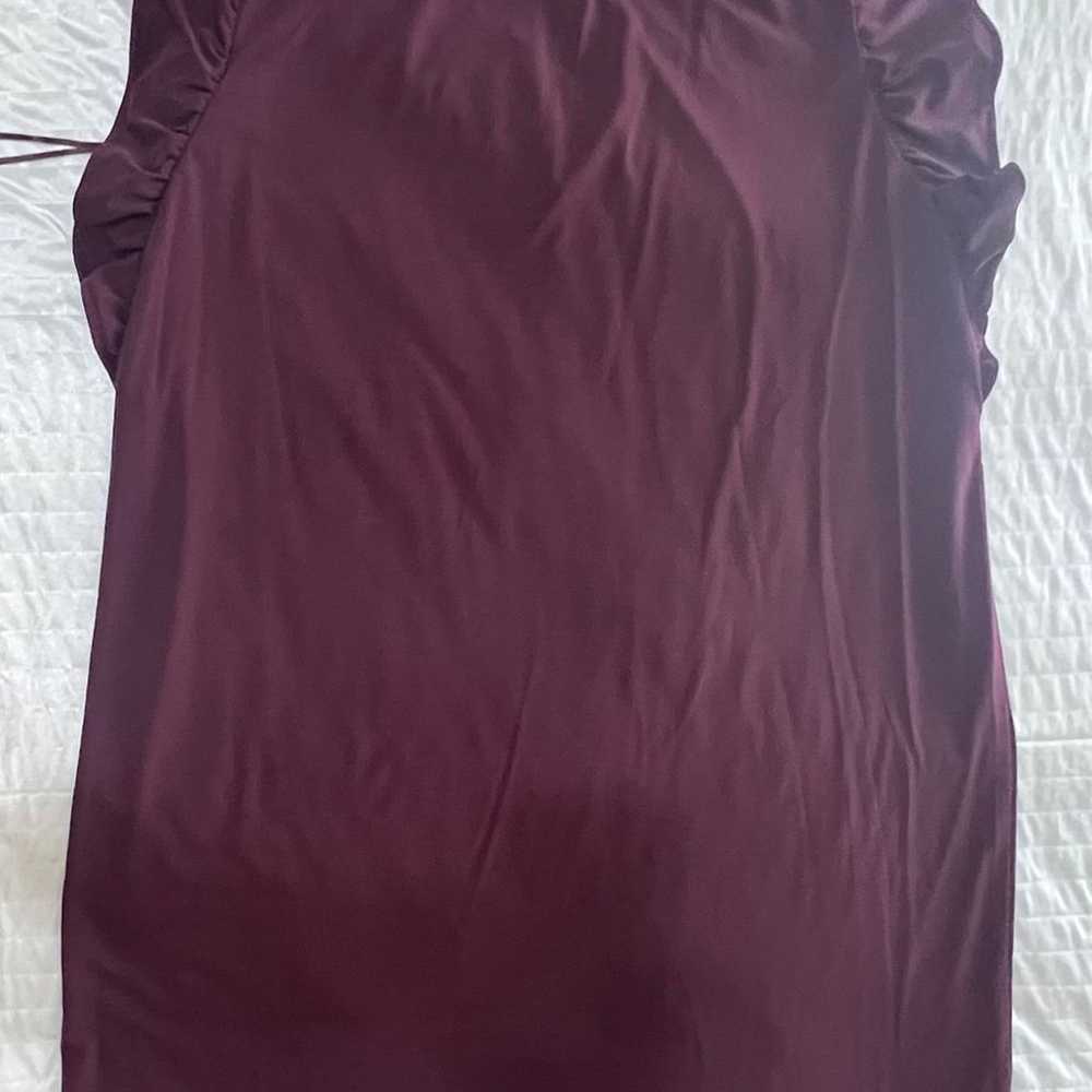 Michael Kors women’s burgundy dress  Size XL RN#1… - image 7