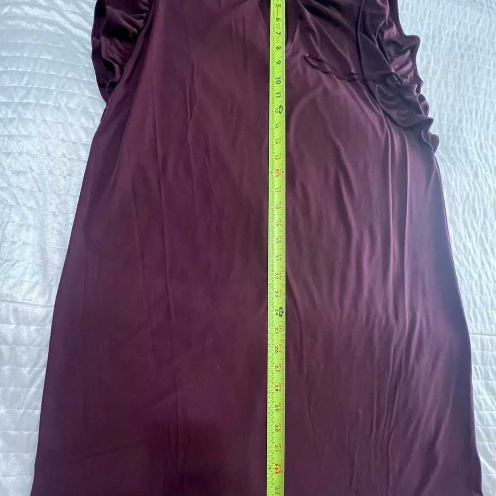 Michael Kors women’s burgundy dress  Size XL RN#1… - image 8