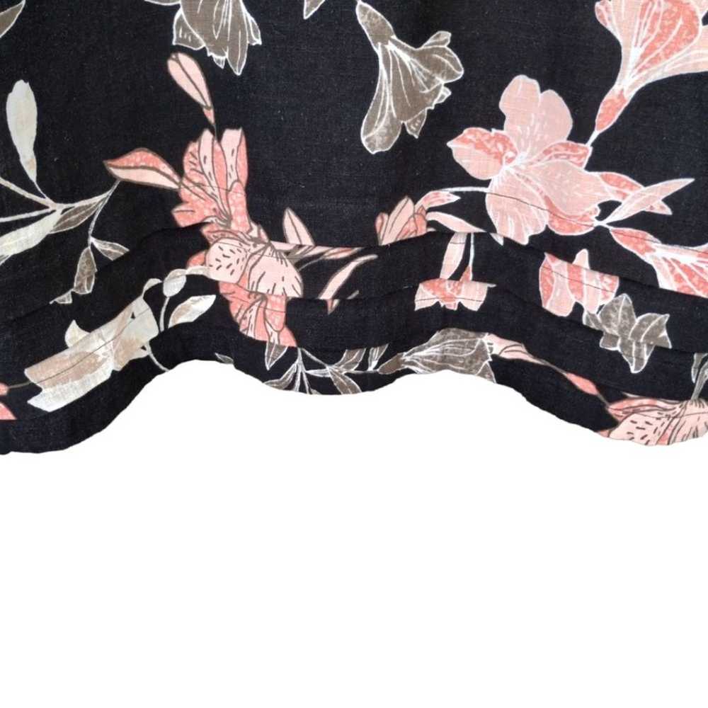 Nichole Miller The Original Linen blend Floral Sh… - image 8