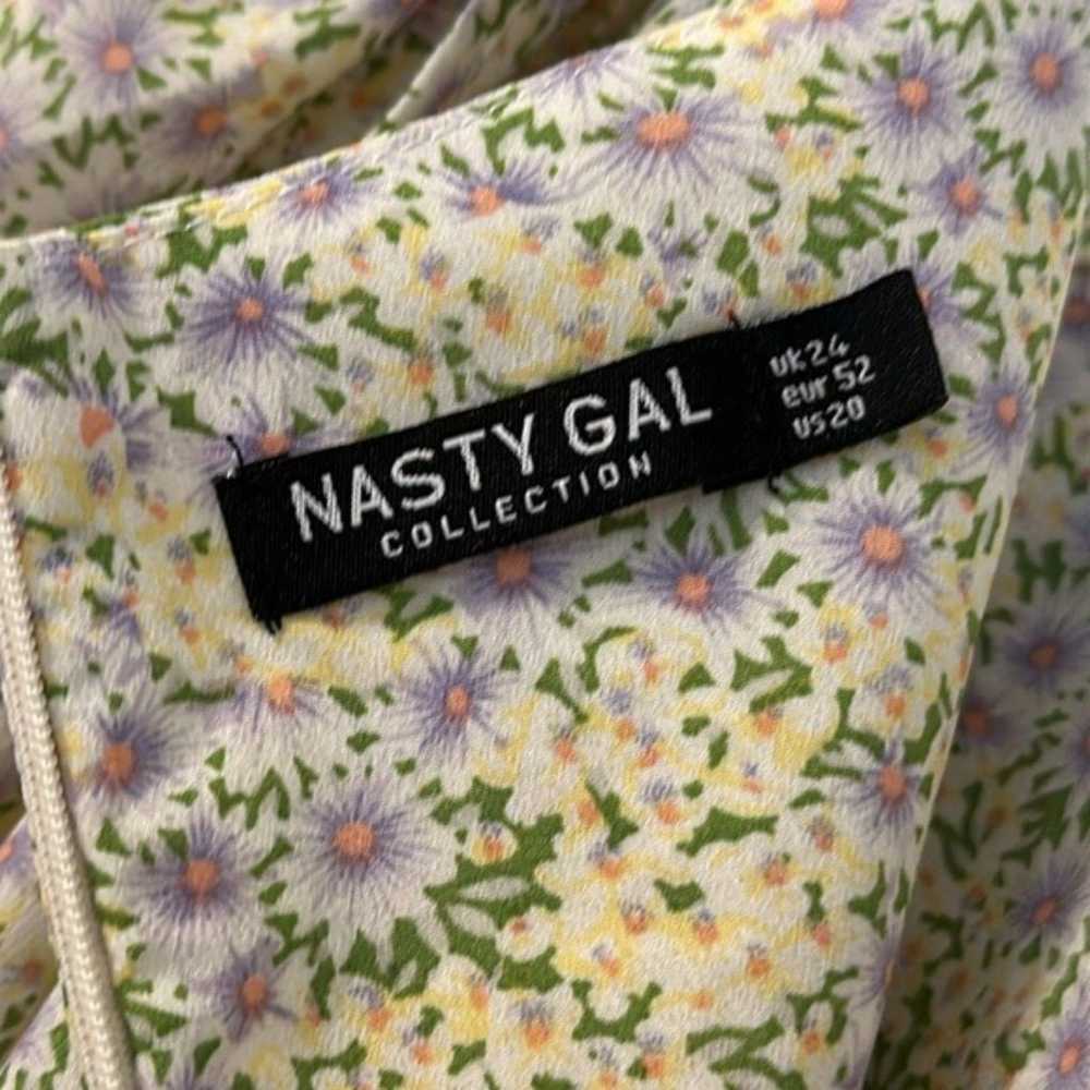 Nasty Gal Plus Size Cold Shoulder Floral Maxi Dre… - image 9