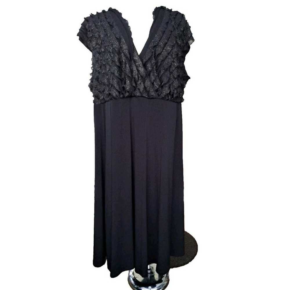 Connected Apparel Sleeveless Dress Womens 22W Bla… - image 3