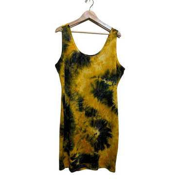 Mlle Gabrielle Tie Dye Sleeveless Dress 2X Midi C… - image 1