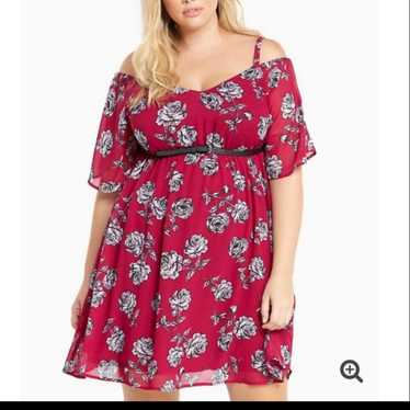 Torrid cold shoulder dress