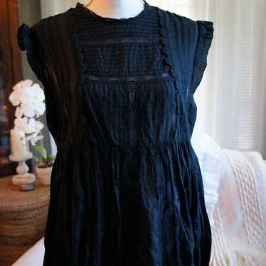 Free People Babydoll Black Tunic