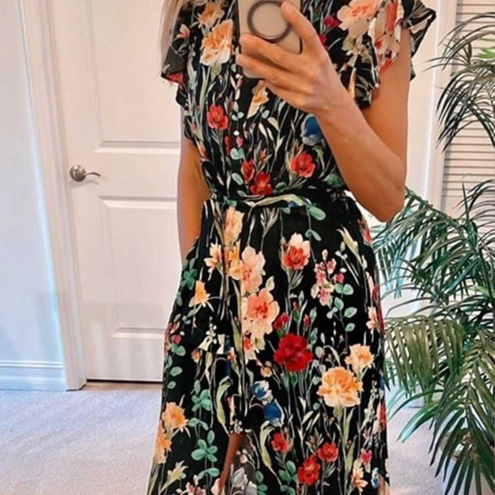 ZARA floral dress - image 1