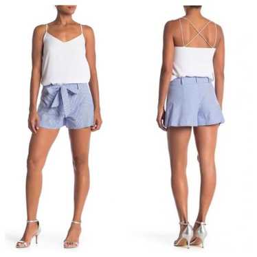 Parker Parker Blue & White Stripe Tie Waist Shorts