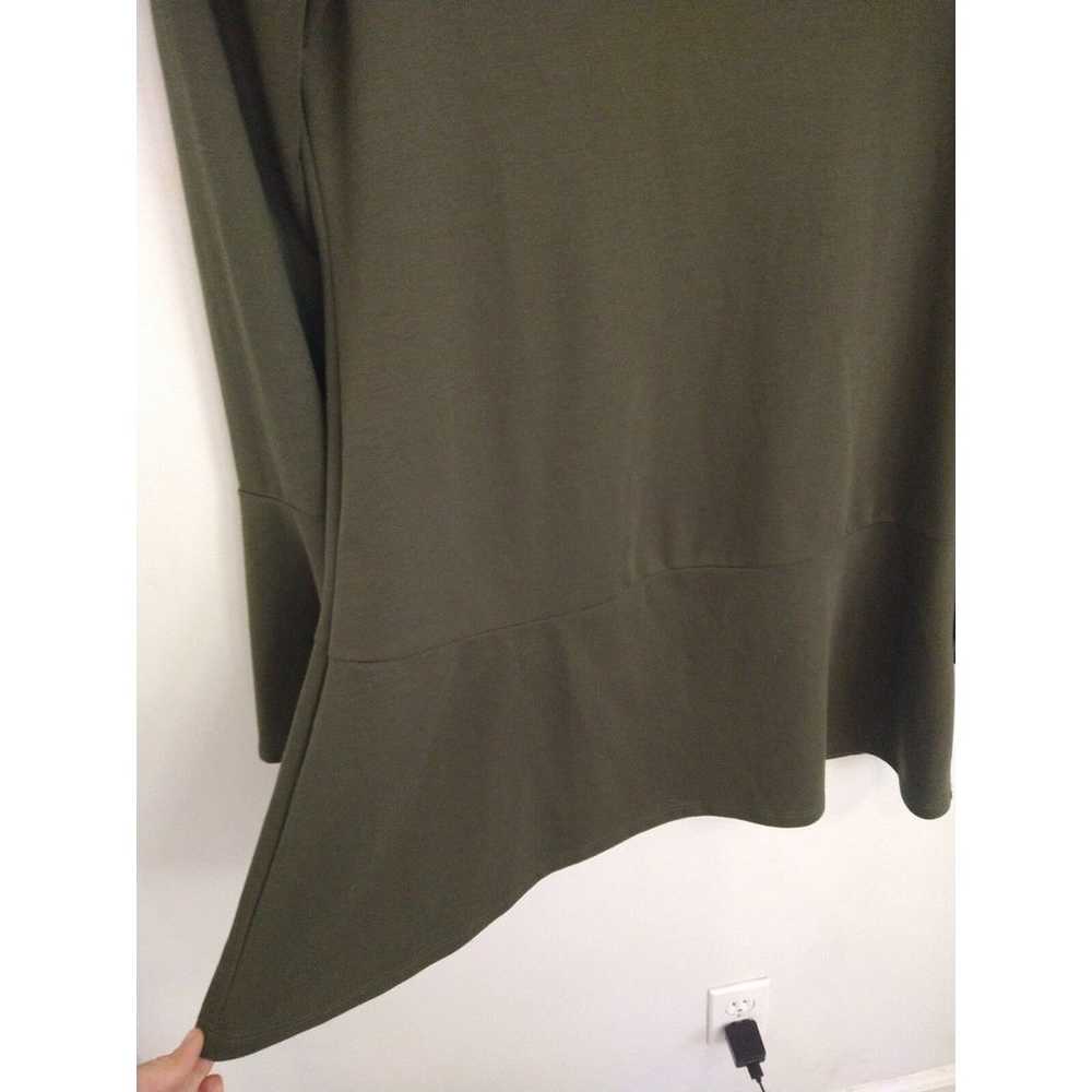 Zara Classic  small olive green tunic/ dress - image 4