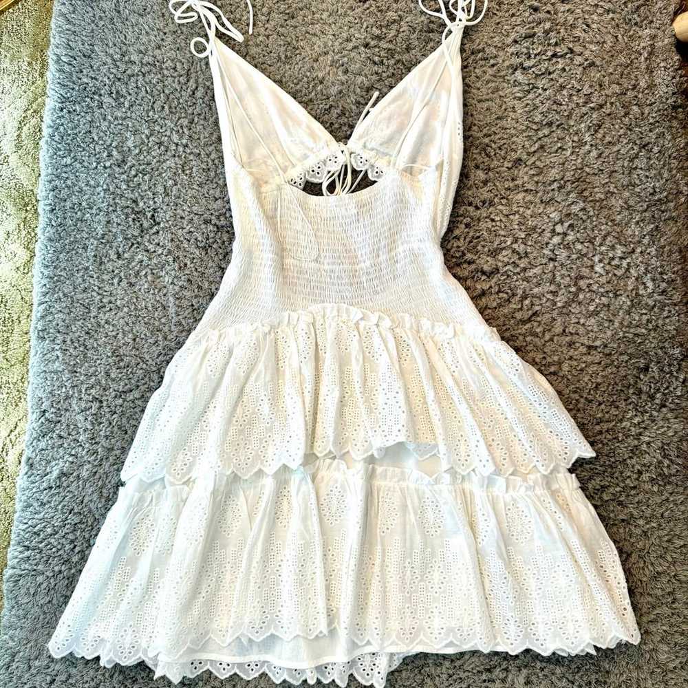 Hello Molly Alice Elle open front dress tiered si… - image 3