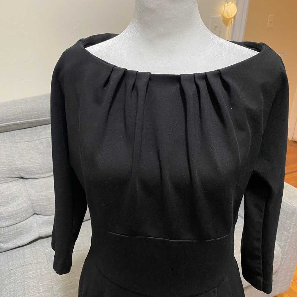 PERFECT BLACK DRESS Trina Turk Black Long Sleeve … - image 2