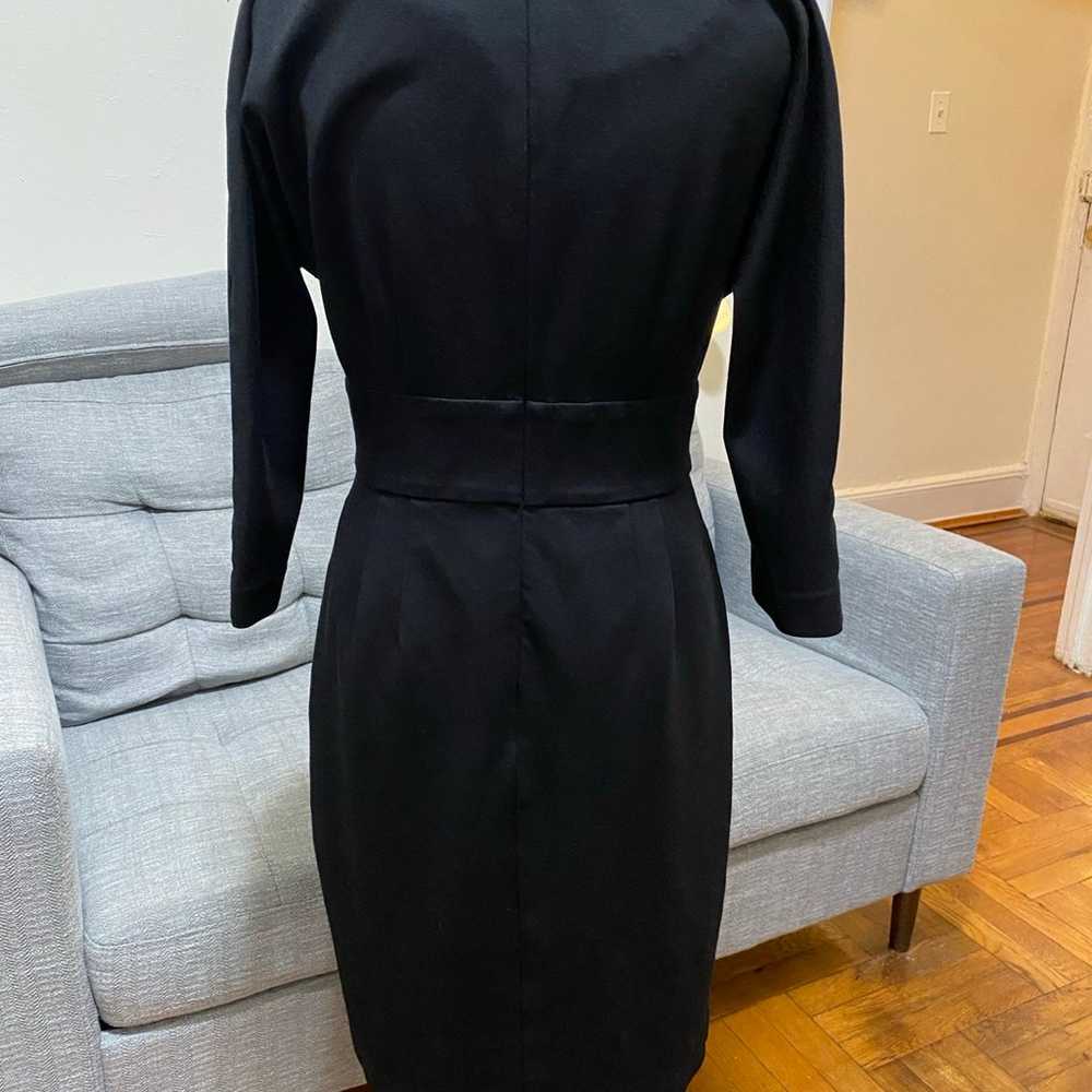 PERFECT BLACK DRESS Trina Turk Black Long Sleeve … - image 4