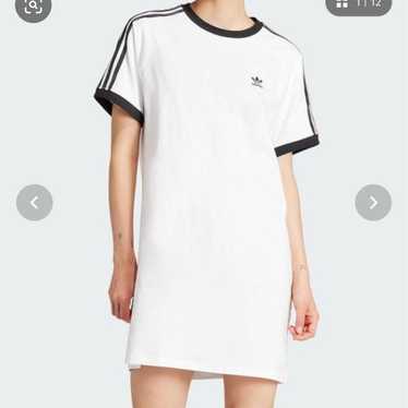 adidas three-stripe dress