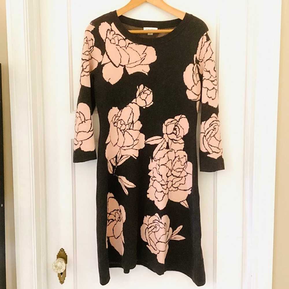 Calvin Klein Womens Large Floral Print 3/4 Sleeve… - image 3