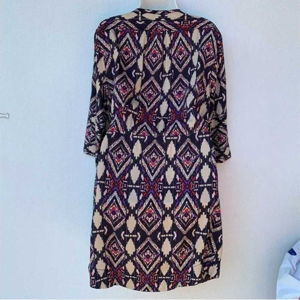 Anthropologie Holding Horses Mira Ikat Dress 3/4 … - image 3