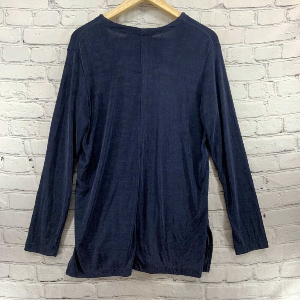 Vintage Chicos Private Edition Top Long Sleeve Da… - image 3