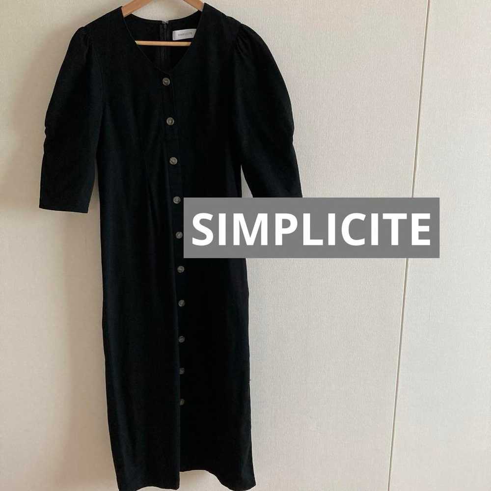 Simple chic one-piece dress. - image 1