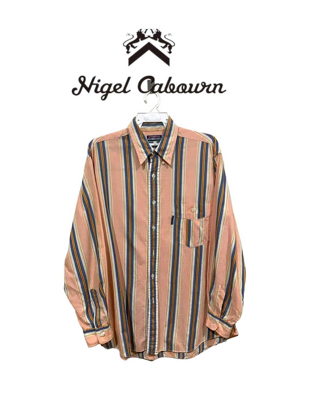 Designer × Nigel Cabourn Nigel Cabourn Vintage Sh… - image 12