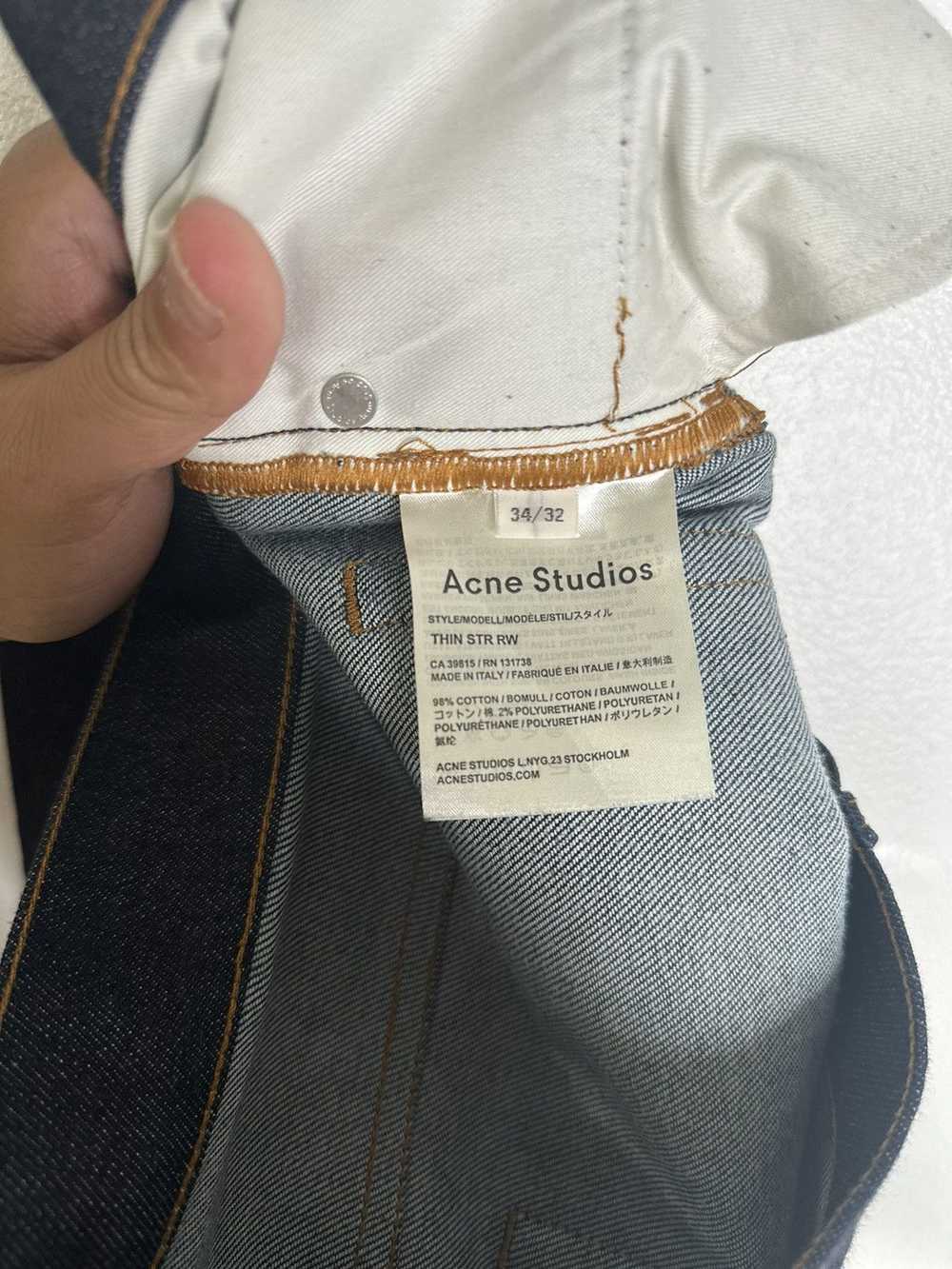 Acne Studios Skinny Raw Denim - image 6