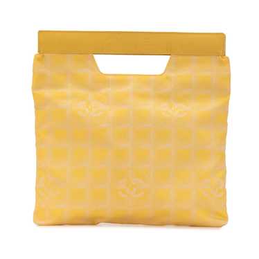 Yellow Chanel New Travel Line Handbag