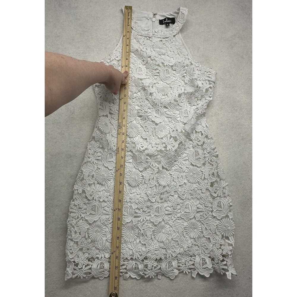 Lulus Love Poem White Lace Mini Dress boho weddin… - image 4