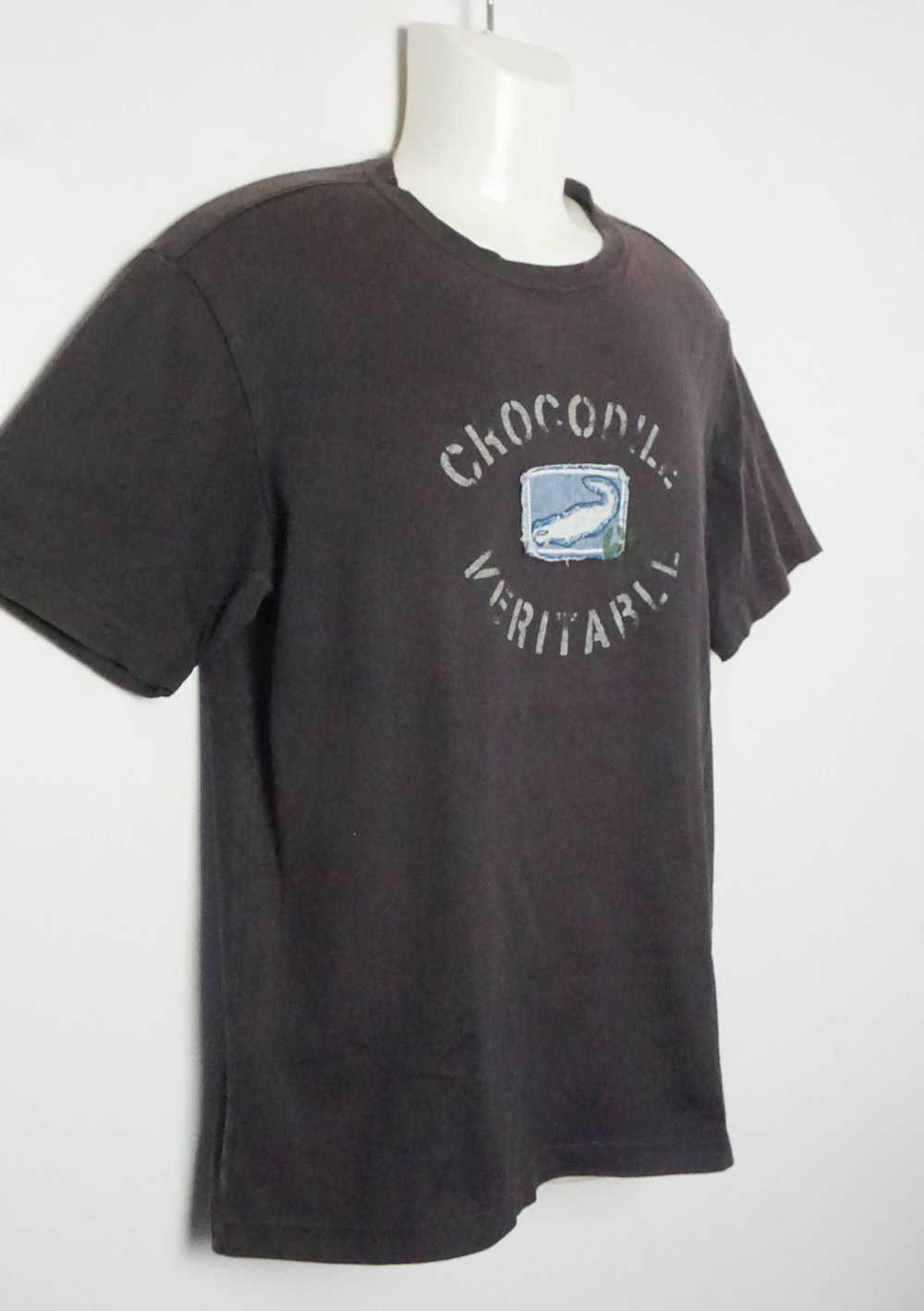 Other × Tee × Vintage CROCODILE Spell Out Patchwo… - image 12