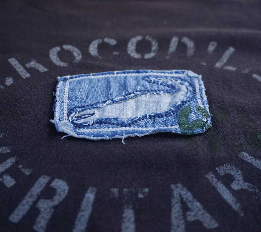 Other × Tee × Vintage CROCODILE Spell Out Patchwo… - image 3