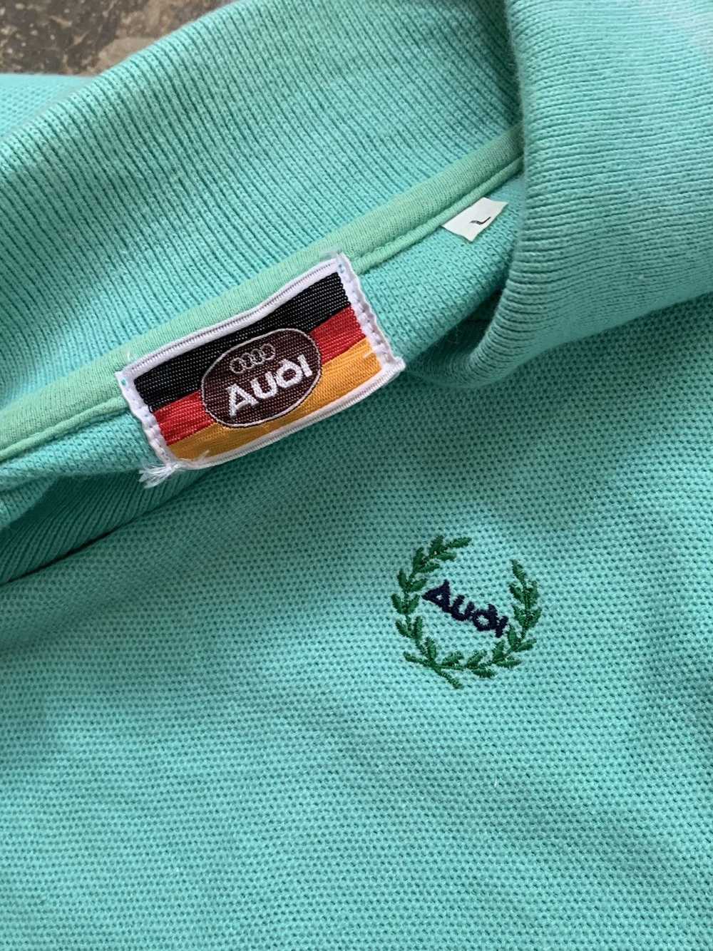 Audi × Racing × Vintage Vintage audi polo tee - image 3