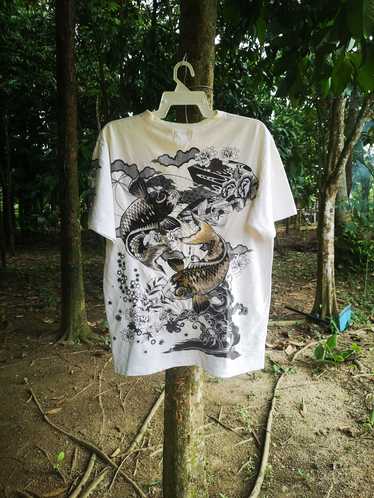 Japanese Brand × Sukajan T Shirts Shirt Koi Fish … - image 1