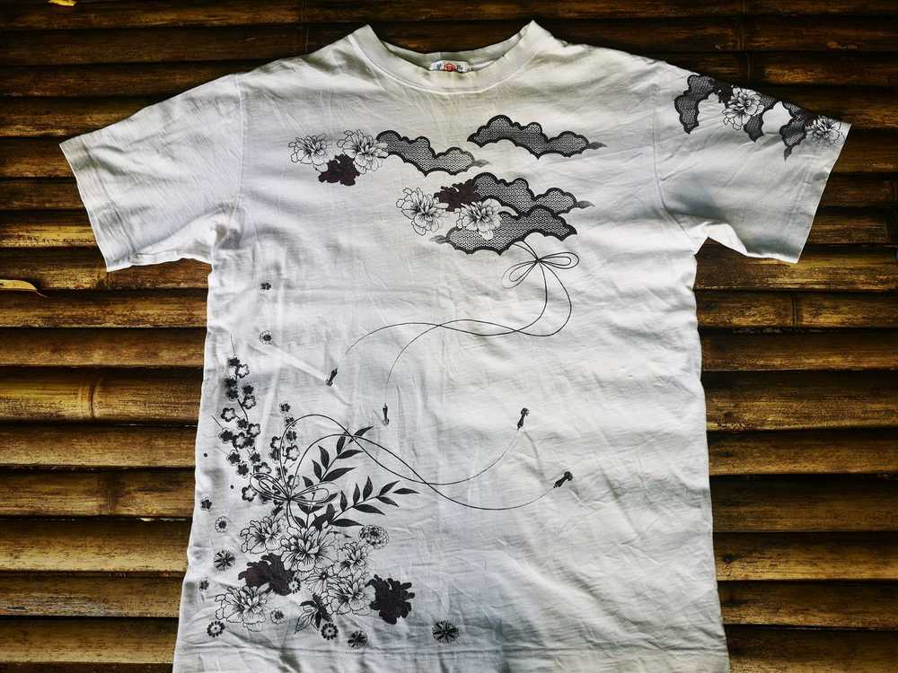 Japanese Brand × Sukajan T Shirts Shirt Koi Fish … - image 3