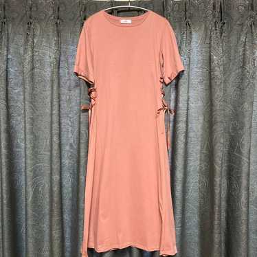 Salmon pink dress. - image 1