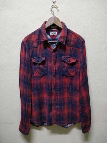 Flannel × Tommy Hilfiger Hilfiger Denim Flannel D… - image 1