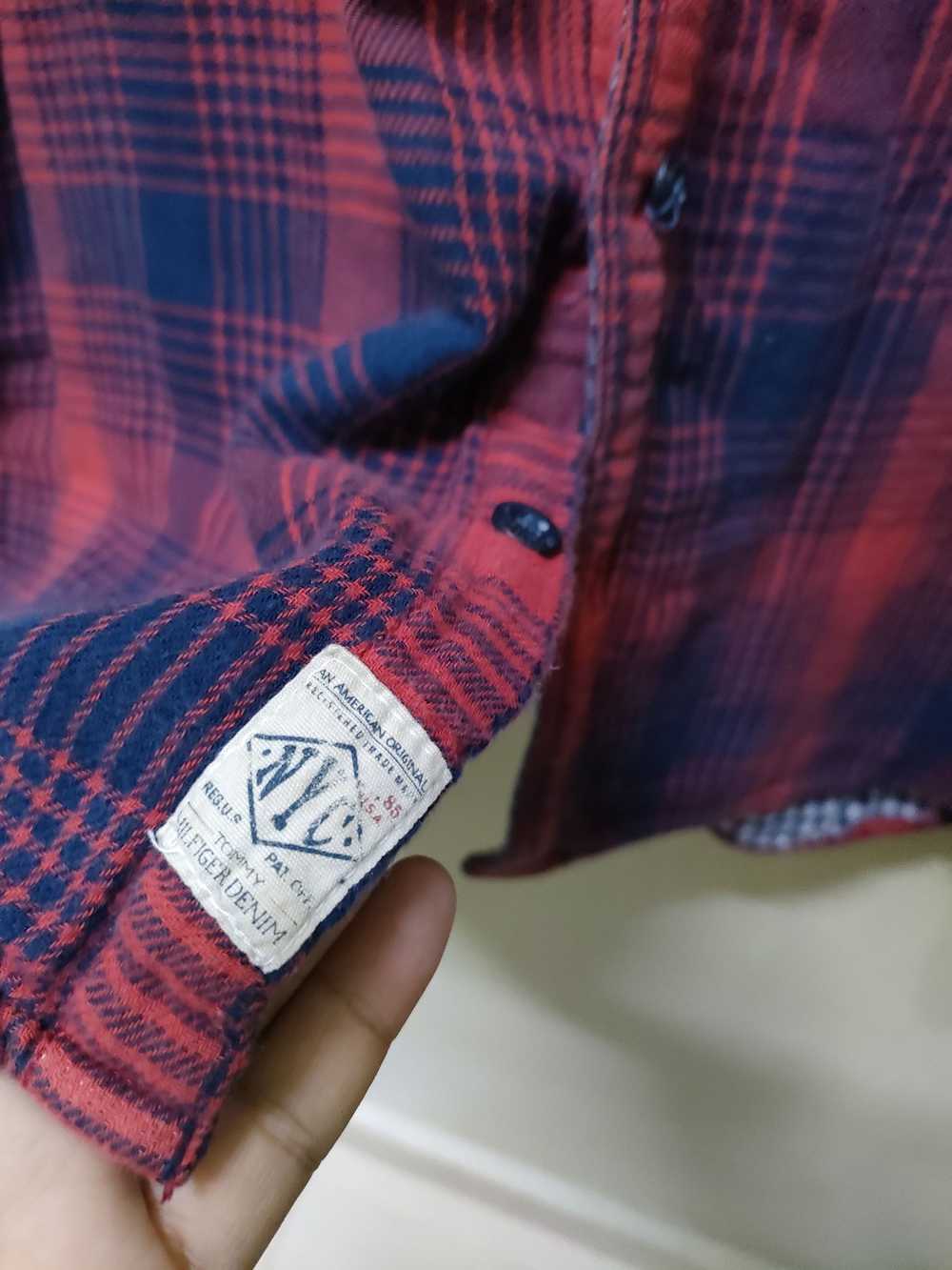 Flannel × Tommy Hilfiger Hilfiger Denim Flannel D… - image 8