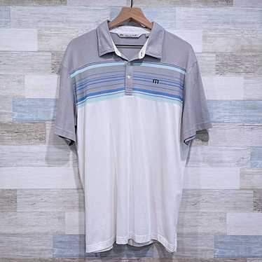 Travis Mathew Travis Mathew Leeway Stripe Pima Co… - image 1