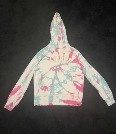 Amiri Amiri Logo Tie Die Hoodie