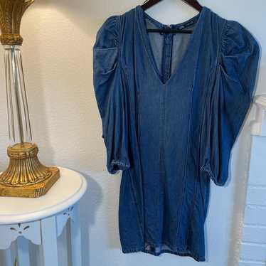 ZARA dress Dark Denim Size L