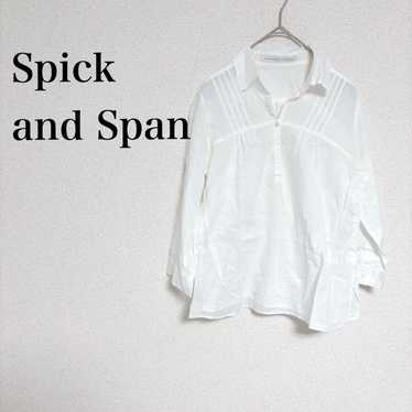 b698 Spick and Span 7-minute Sleeve Shirt Blouse … - image 1