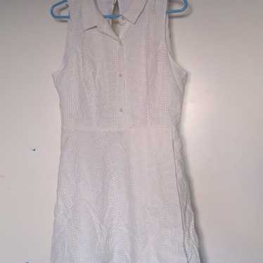 BCBGeneration white cotton dress NWOT