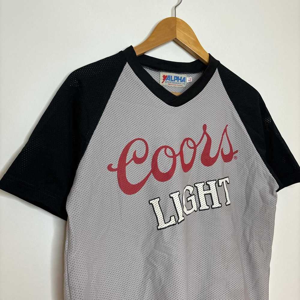 Streetwear × Vintage Vintage 1990s Coors Light Me… - image 2