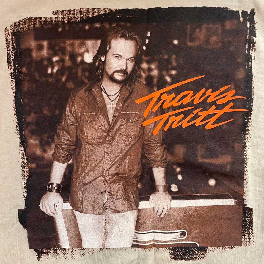 Gildan Vintage travis tritt country tee - image 3